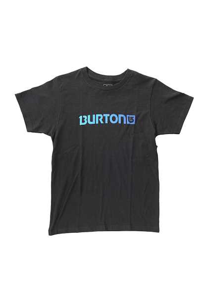 Burton Logo Horizontal - Nero Bambini Estate T-Shirts (T7628)
